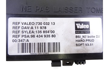 9643493580 CAJA RELES / FUSIBLES CITROEN XSARA COUPE
