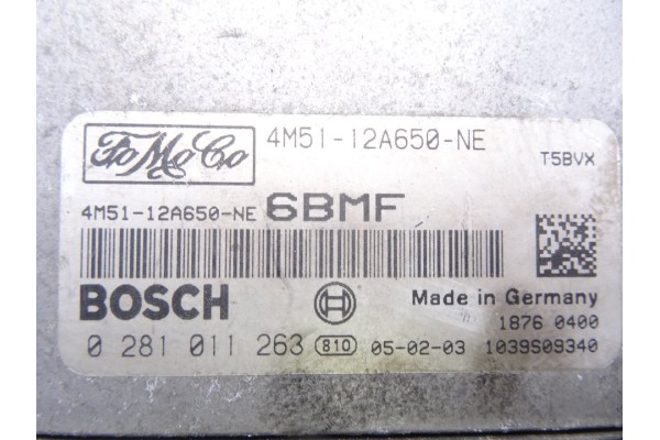 4M5112A650NE CENTRALITA MOTOR UCE FORD FOCUS C-MAX (CAP)(2003)