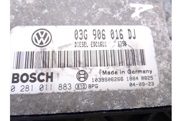 03G906016DJ CENTRALITA MOTOR UCE SKODA OCTAVIA COMBI (1Z5)