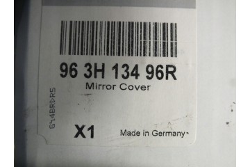 RENAULT AUSTERAL MEGANE E TECH MIRROR COVERS SATIN GREY 963H13496R Part manufacturer Renault OE