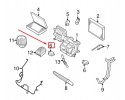 Heater air supply control motor right Land Rover Discovery 4 L319 Catalog number of the part LR041274