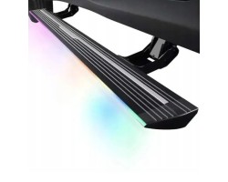 JEEEP GRAND CHEROKEE WK2 2011 2021 THRESHOLD THRESHOLDS ELECTRIC STEPS SET WITH LED