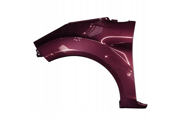 Mudguard FORD FIESTA MK7 Left 8RTE Morello 08 17 New Lacquered