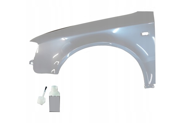 Mudguard Audi A4 B7 LX7Z 04 08 LEFT lacquer Dolphin Grey Pearl
