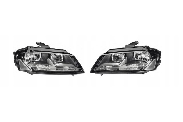 SET OF HEADLIGHTS AUDI A3 8P 2008 2012