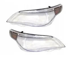 Juego de Lentes para Faros BMW Serie 5 E60 2003-2007
