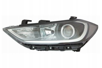 Headlamp lamp Depo 121 1116R LEBM2