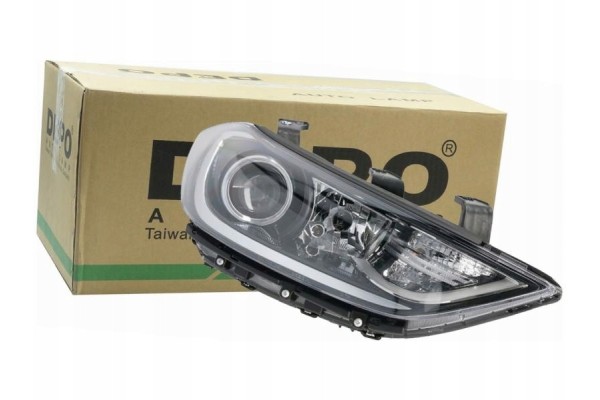 Headlamp lamp Depo 121 1116R LEBM2 Version European