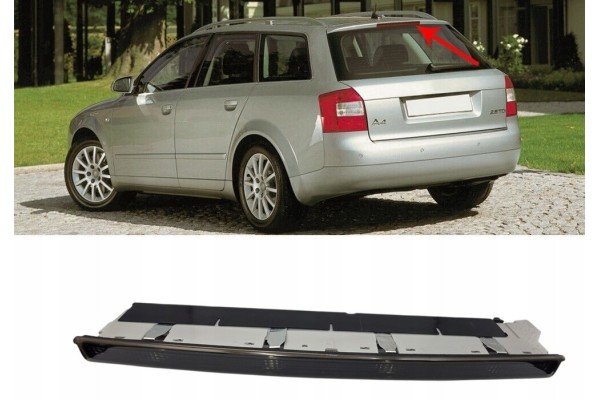 LAMP REAR STOP THIRD STOP LIGHT AUDI A4 B6 2001 2005 8E9945097 SMOKED