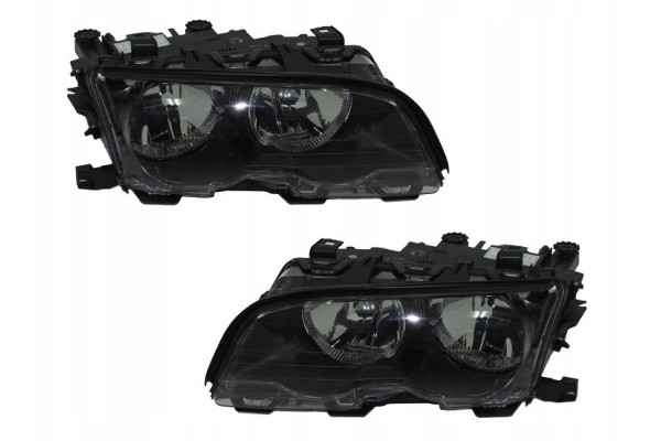 SET OF HEADLIGHTS BMW 3 E46 1998 2001 COUPE CONVERTIBLE