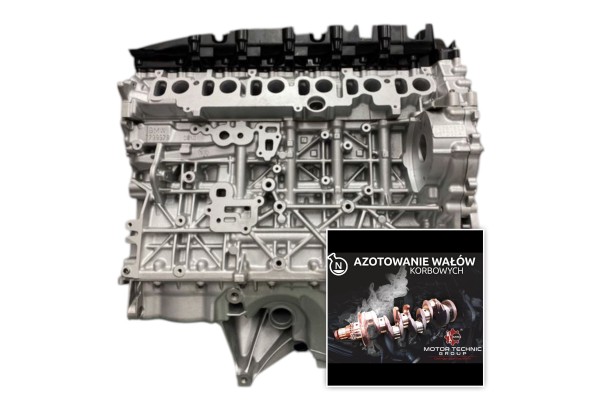 ENGINE BMW N57D30B 306KM NITRIDED SHAFT GUARANTEE MTG OW