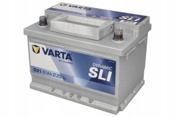 Battery Varta 61Ah 600A 12V D21 WITHOUT OLD SENTENCE fresh date productionc Packaging status original