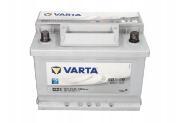 Battery Varta 61Ah 600A 12V D21 WITHOUT OLD SENTENCE fresh date productionc Catalog number of the part 5614000603162