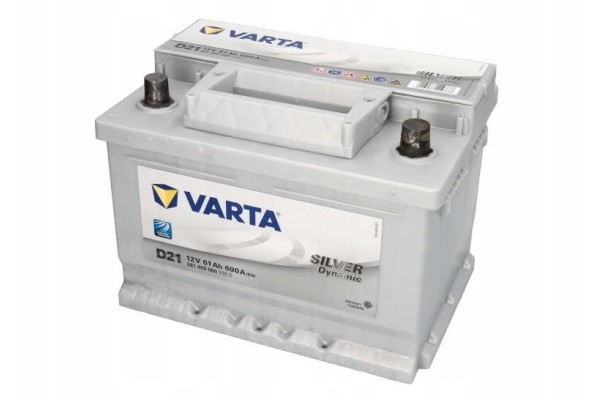 Battery Varta 61Ah 600A 12V D21 WITHOUT OLD SENTENCE fresh date productionc Part manufacturer Varta