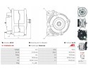 New Alternator CITROEN Berlingo C3 C4 C5 Jumper Jumpy Xsara 1 6 2 0 HDI Quality of parts according to GVO Q original with factor