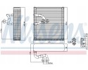 NIS92384 AIR CONDITIONING EVAPORATOR OPEL INSIGNIA 1 4 2 8 08 17 Catalog number of substitutes AKS DASIS 152061N KAMOKA 7770029 