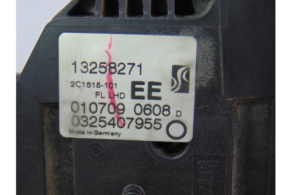 13258271  CERRADURA PUERTA DELANTERA IZQUIERDA OPEL CORSA D Cosmo 2009 13258271 202753 OPEL - 2