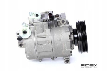 Air conditioning compressor RIDEX 447K0103 7SUE16 for AUDI A6 Sedan 4B2 C5 A8 EAN GTIN 4059191242085