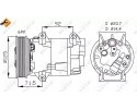 32208 NRF AIR CONDITIONING COMPRESSOR RENAULT MEGANE NISSAN CVC6 Catalog number of substitutes ABAKUS 035 023 0002 ACAUTO AC 01D