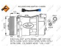 NRF 32064 Compressor air conditioning Catalog number of the original VW 1J0820803 VW 1J0820803A VW 1J0820803B VW 1J0820803F VW 1