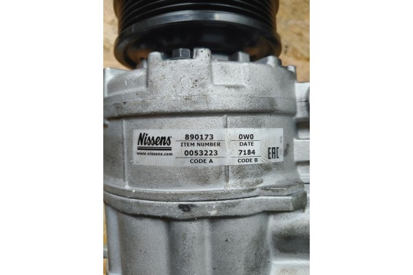 Nissens 890173 Compressor air conditioning vw AMAROK Part manufacturer Nissens