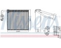 Air conditioning evaporator NISSENS 92297 Car type cargo vans passenger cars