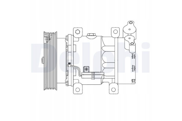 Compressor klim nissan micra iii 03 DELPHI CS20523