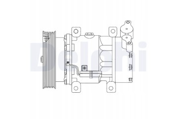 Compressor klim nissan micra iii 03 DELPHI CS20523