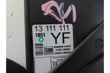 13111111  MODULO ELECTRONICO OPEL MERIVA Cosmo 2004 13111111 199778 OPEL - 4