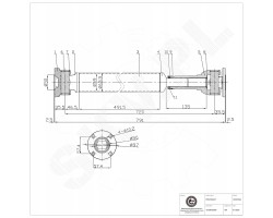 SKV 76SKV004 Driveshaft NISSAN Navara Pathfinder III 37200 EB300