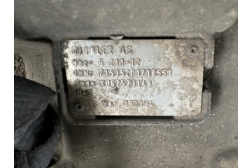 Mercedes Actros 11 18 Complete Gearbox G211 12 After Regeneration Catalog number of the original A9602610626