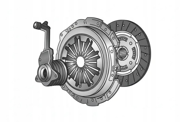 CLUTCH SET CLUTCH DISC PRESSURE CLUTCH 834037