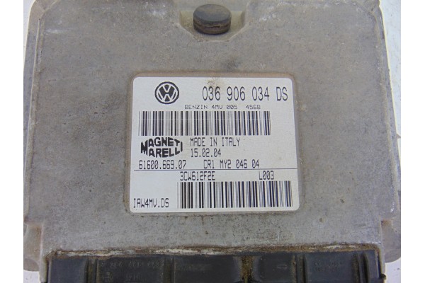 036906034DS  CENTRALITA MOTOR UCE SEAT TOLEDO (1M2) Executive 2004 036906034DS 201502 SEAT - 2