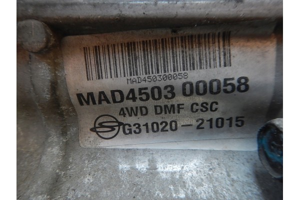 Caja de Cambios SsangYong Rexton 2.7 XDI G31020 21015