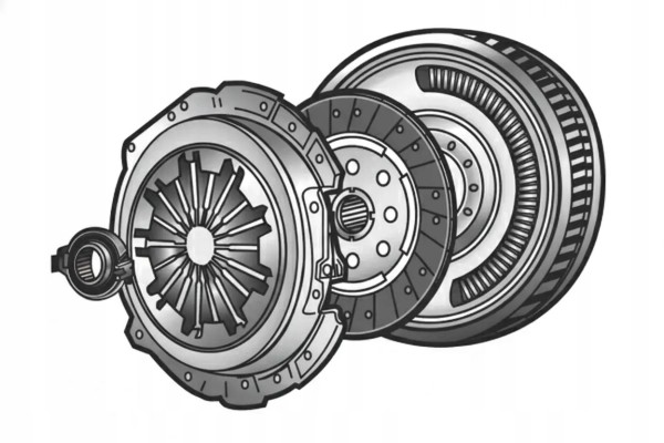 CLUTCH SET THRUST BEARING DISC