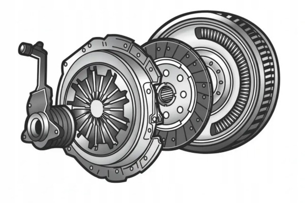 CLUTCH SET DISC FLYWHEEL PRESSURE
