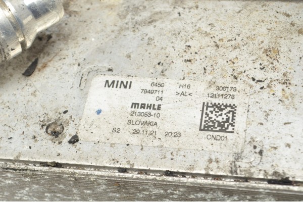 MINI F56 Cooper SE Electric DEHUMIDIFIER AIR CONDITIONING CONDENSER 7949711 Part manufacturer Mini OE