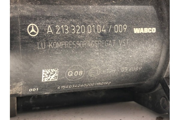 SUSPENSION COMPRESSOR A2133200104 Car type passenger cars