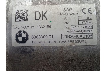BMW IX I20 SUSPENSION AIR PRESSURE TANK 6888309 Part manufacturer BMW OE