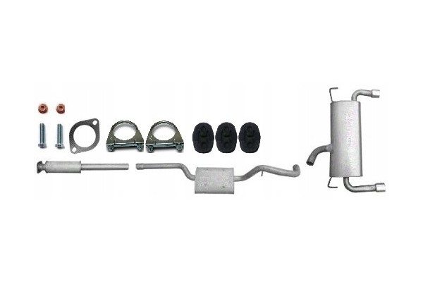 FORD ESCAPE 2 0 EcoBoost SILENCER SET SILENCERS