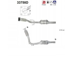 CATALYST VW POLO 6N 1 7D 1 9D ASC33758D