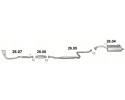 TOYOTA CELICA 1 6 PIPES END CENTER CATALYTIC CONVERTER