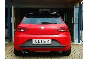 Silencer SEAT LEON III FR 2012 2016 HATCHBACK 5D Final Sports ULTER Catalog number of the part 124 213 70RS
