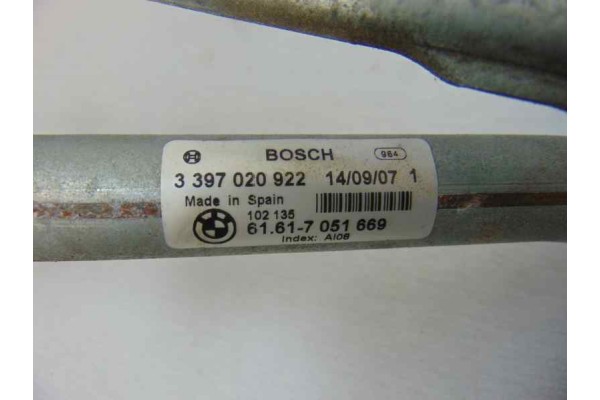 6914577 MOTOR LIMPIA DELANTERO BMW SERIE X3 (E83) * 2007 6914577 183373 BMW - 5