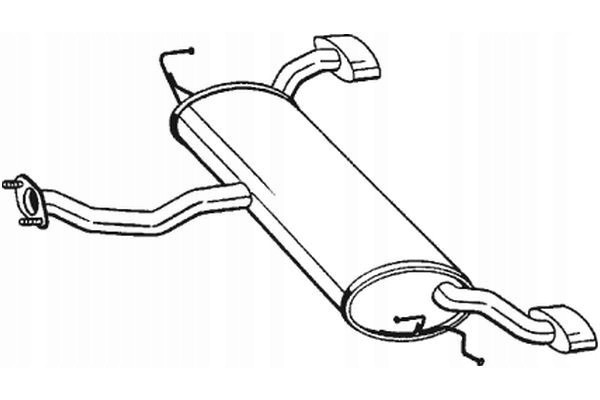 Bosal 165 417 Final silencer