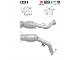 Catalytic converter Audi A4 A5 Q5 2 0 TFSI 2008 2013