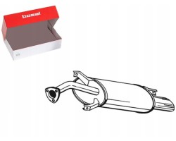 EXHAUST SYSTEM SILENCER REAR VOLVO S40 AND V40 1 9 2 COLLISION Assistant 34