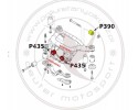 Set of rear suspension bushings BMW 3 E46 23 PCS Catalog number of the part BMWKPL13