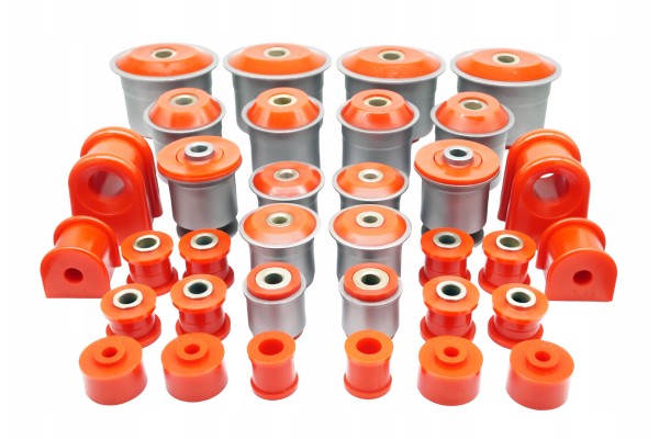 Jeep Grand Cherokee WJ POLIBUSZE set of PU bushings without burning the old PL