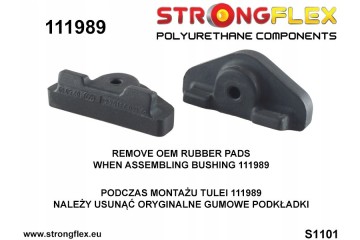 Front Trolley Bushing Kit Mercedes CL C140 92 98 S W140 91 98 Class Part manufacturer Strongflex